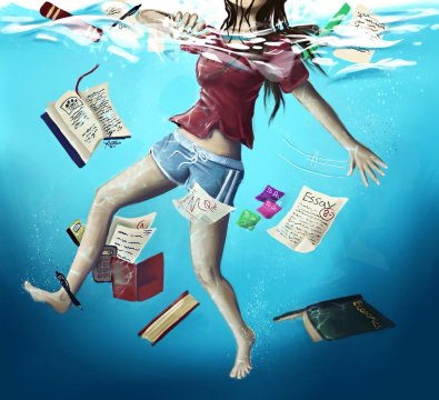 drowning_in_a_sea_of_homework_by_theforbidd3nfruit-d75f9ow